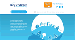 Desktop Screenshot of kingstonnoble.com